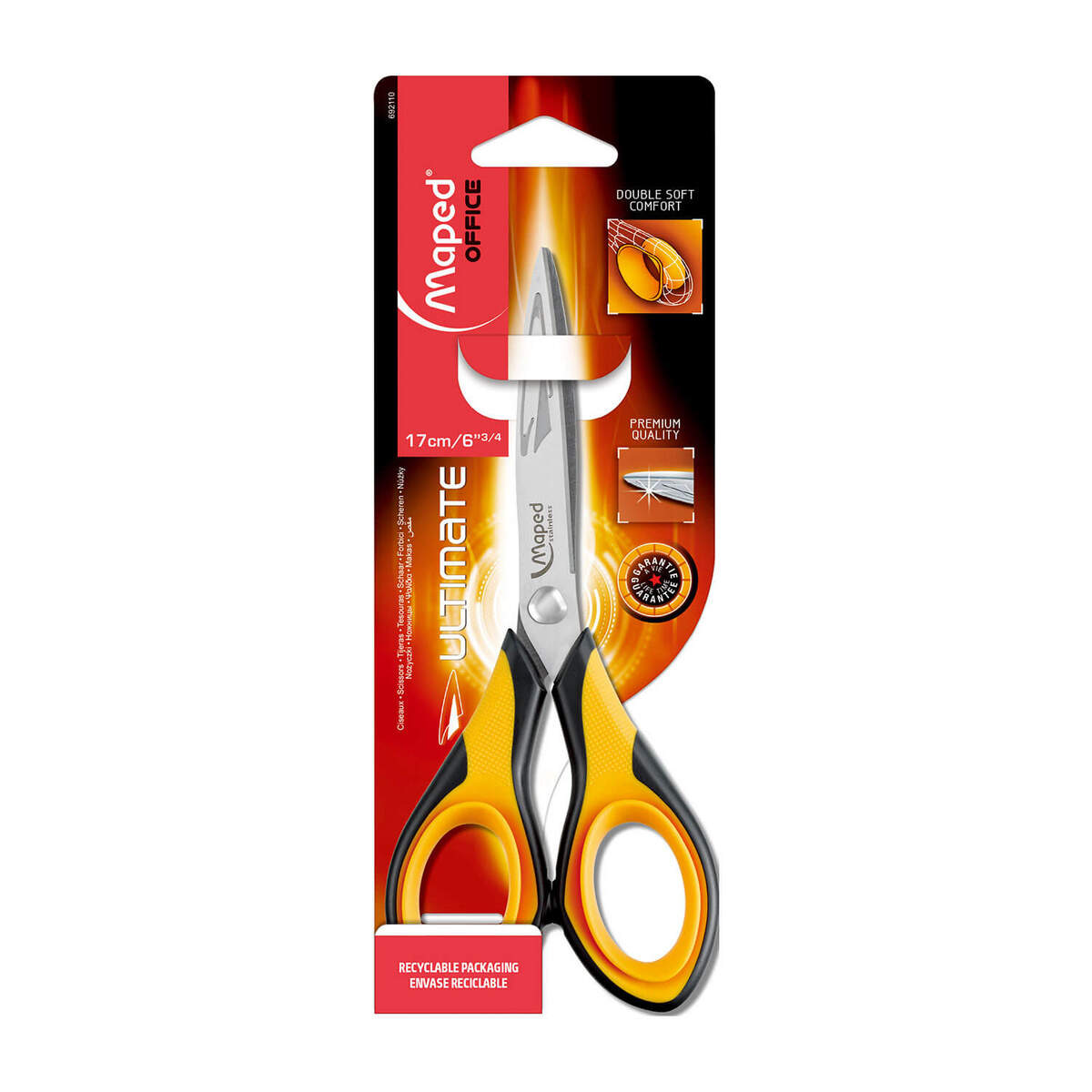 Nożyczki Maped Ultimate 17 cm symetryczne