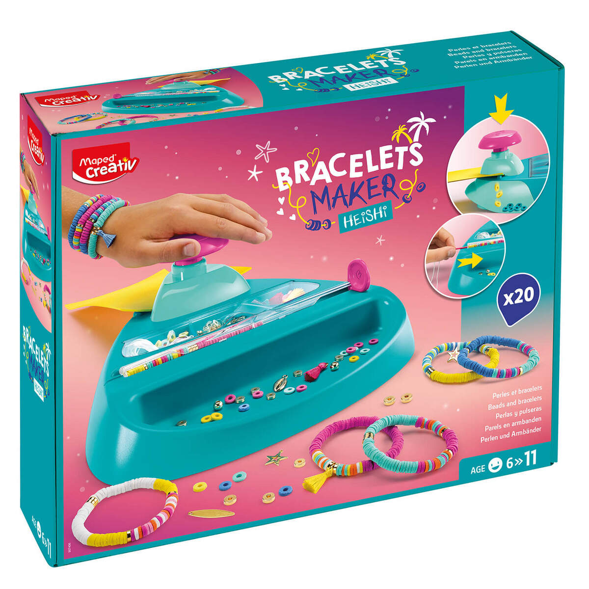 Zestaw Maped Creativ fabryka bransoletek